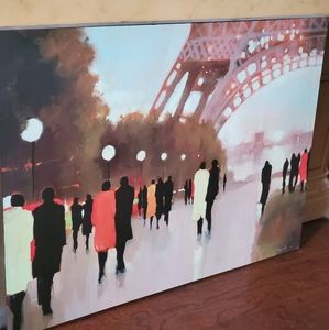 Canvas Paris Eiffel Tower Wall Art